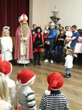 Privítanie sv. Mikuláša Privítanie sv. Mikuláša